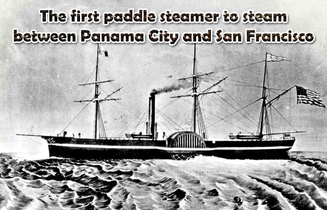 first paddle steamer