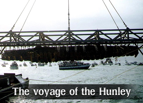 The voyage of the Hunley