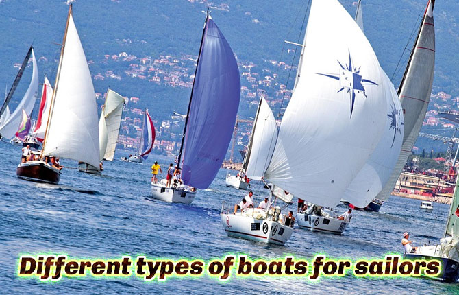different types of boats for sailors