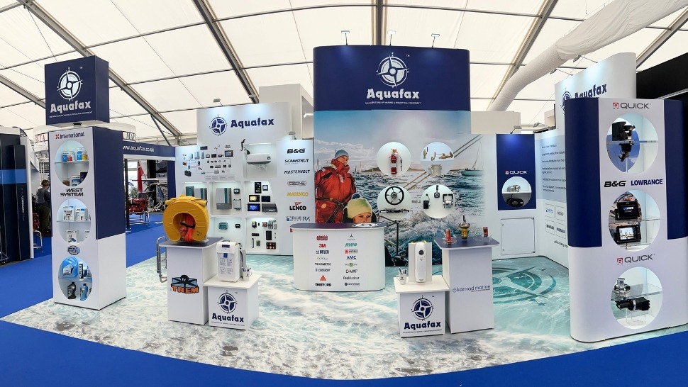 Exhibition Stand Design by Quadrant2Design for Aquafax