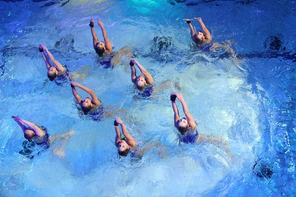 Synchronized swimming