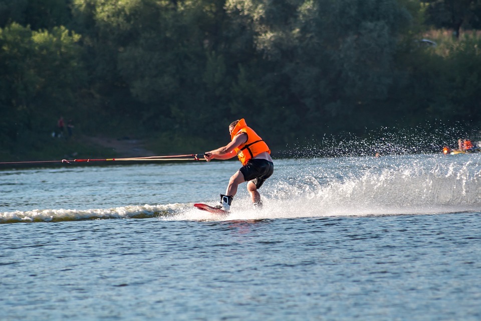 Wake boarding
