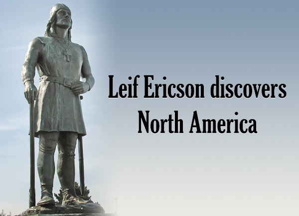 Leif-Ericson-discovers-North-America