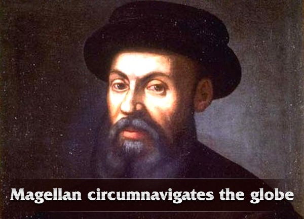 Magellan-circumnavigates-the-globe