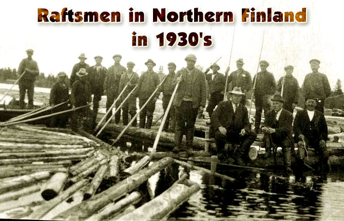 Raftsmen-in-Northern-Finland