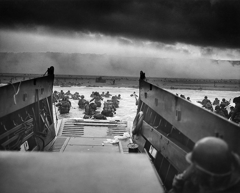 The D-Day Invasion Fleet