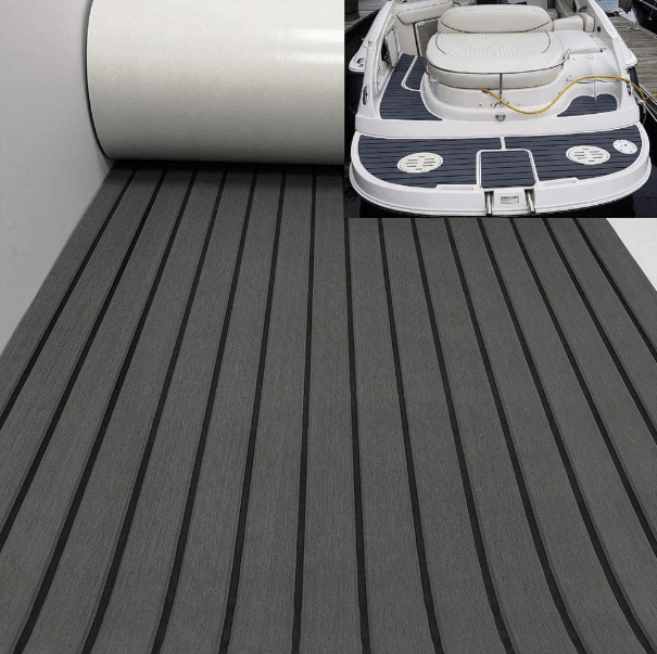 A vinyl floor for boat